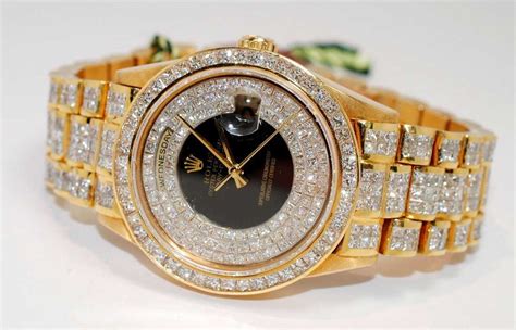 rolex super president full diamond